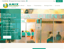 Tablet Screenshot of amiximplant.org